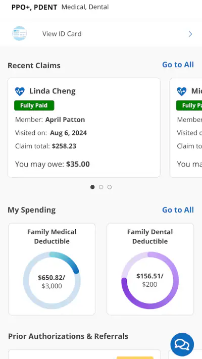 BCBSIL screenshot 1