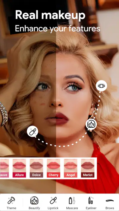 Beauty Camera Selfie Makeup screenshot 1