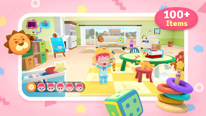 Bebefinn Town: Kids House Game screenshot 1