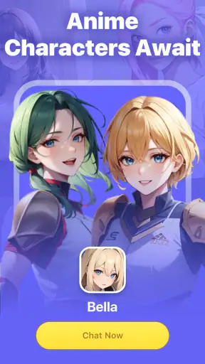 Bella: Anime Characters Chat screenshot 1