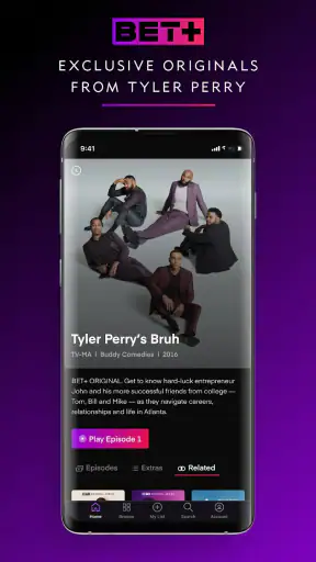 BET+ screenshot 1