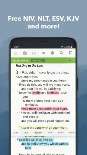 Bible App by Olive Tree screenshot 1