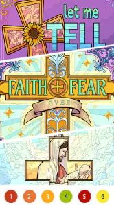 Bible Color Paint By Number screenshot
