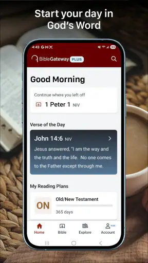 Bible Gateway screenshot 1