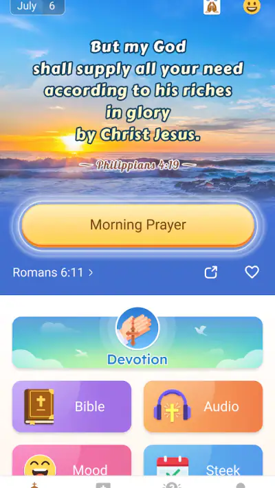 Bible Launcher-KJV & Prayer screenshot 1