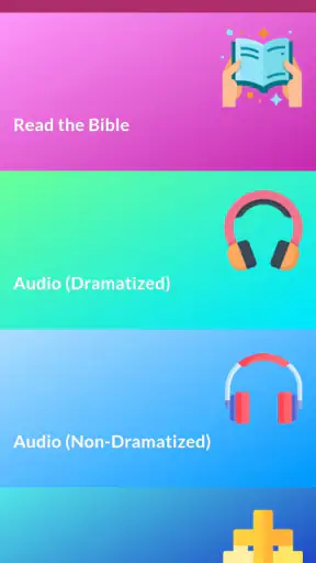 Bible NIV - Audio Bible App screenshot 1