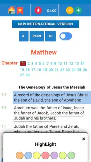 Bible NIV - Audio Bible App screenshot 3