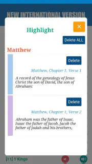 Bible NIV - Audio Bible App screenshot 4