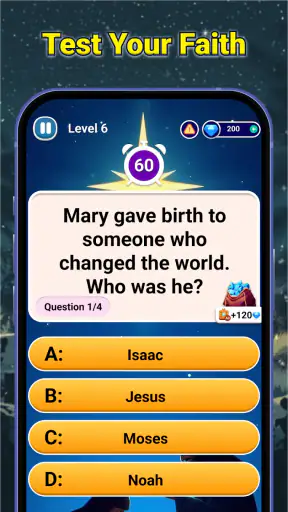 Bible Games: Trivia & Puzzles screenshot 1