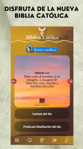 Biblia Católica en español screenshot
