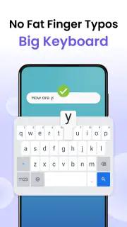 Big Keyboard: Easy Launcher screenshot 1