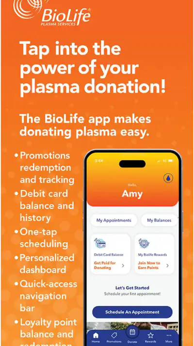 BioLife Plasma Services screenshot 1