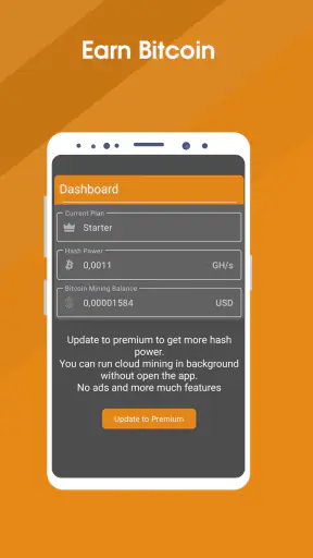 Bitcoin Cloud Mining screenshot 1