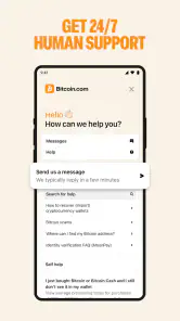 Bitcoin.com Wallet: Buy, Sell screenshot