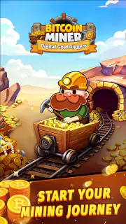 Bitcoin Miner - Gold Diggers screenshot 1