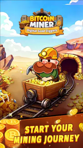 Bitcoin Miner - Gold Diggers screenshot 1