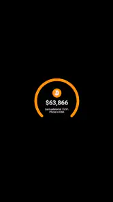 Bitcoin Price for Wear OS screenshot