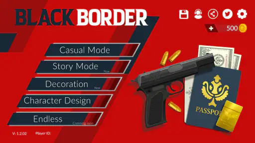 Black Border Patrol Simulator screenshot