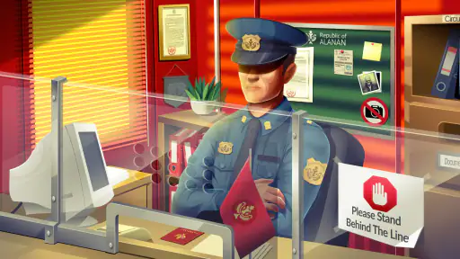 Black Border Patrol Simulator screenshot