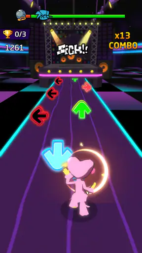 Blade Night : Rhythm Saber screenshot 1