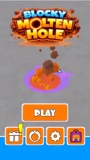 Blocky Molten Hole screenshot 4