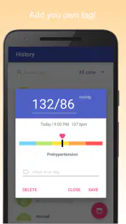 Blood Pressure Diary screenshot 4