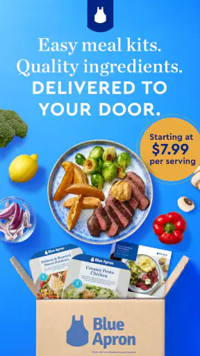 Blue Apron screenshot 1