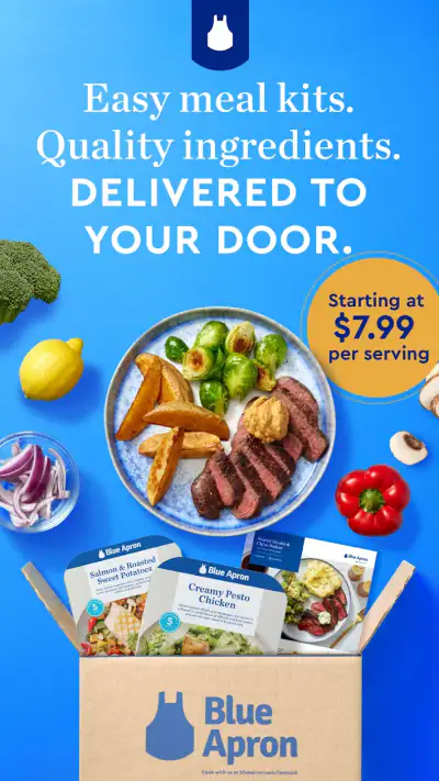 Blue Apron screenshot 1