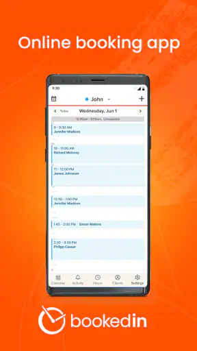 Bookedin for Business screenshot 1
