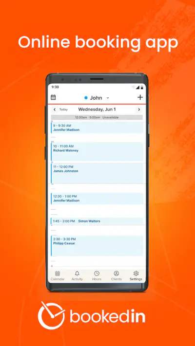 Bookedin for Business screenshot 1
