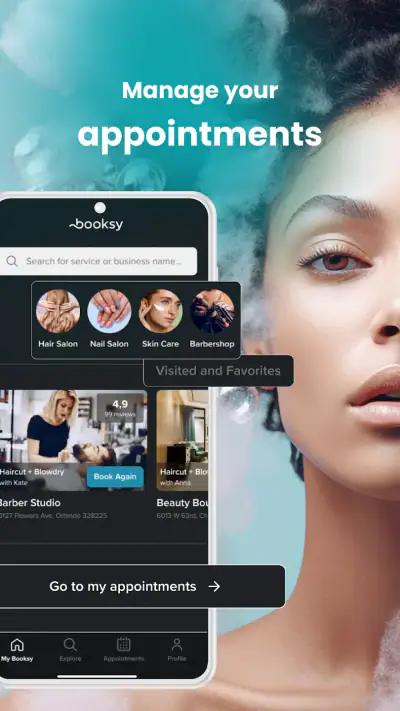 Booksy for Customers screenshot 1