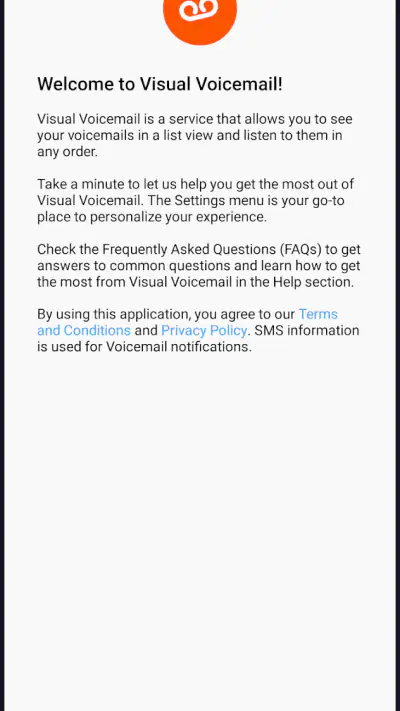 Boost Visual Voicemail screenshot 1