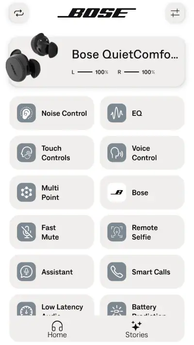 Bose QC Earbuds screenshot 1