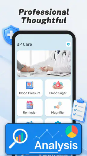 BP Care - Pressure & Sugar screenshot 1