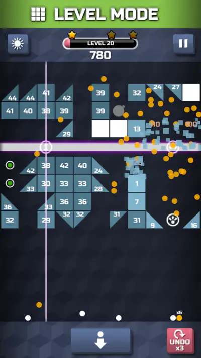 Bricks breaker ace screenshot 1