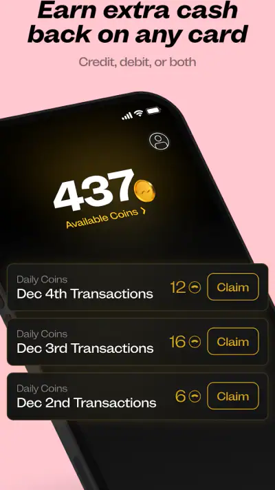 Bridge: Debit Card Rewards screenshot 1