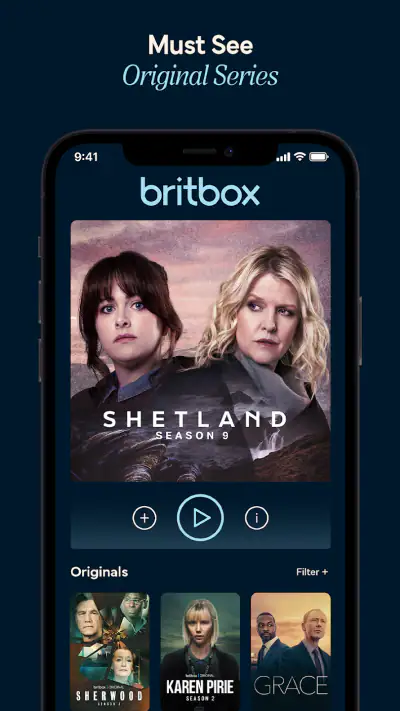 BritBox: Home of British TV screenshot 1