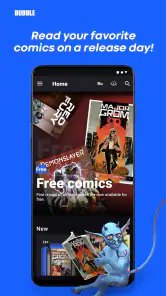 BUBBLE Comics. Russian heroes. screenshot