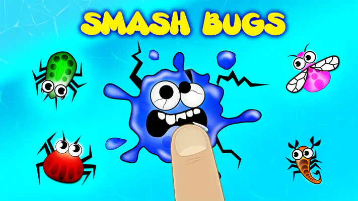 Bug Smashing toddler games screenshot 1