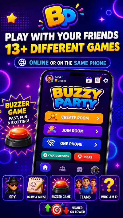 Buzzy Party: Social Party screenshot 1