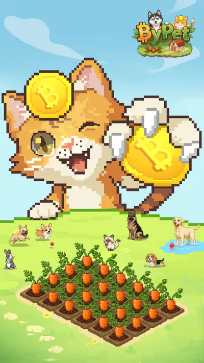 ByPet: Play&Grow Bitcoin Pets screenshot 1