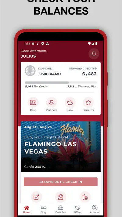 Caesars Rewards Resort Offers screenshot 1