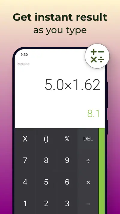 Calculator screenshot 1