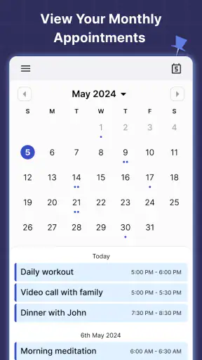 2025 Calendar Launcher screenshot 1
