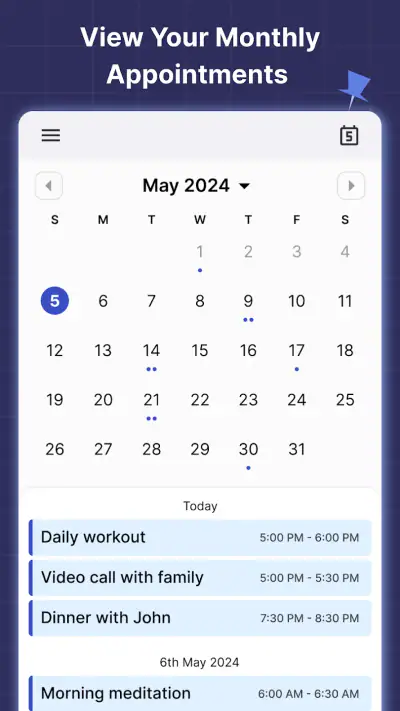 2025 Calendar Launcher screenshot 1
