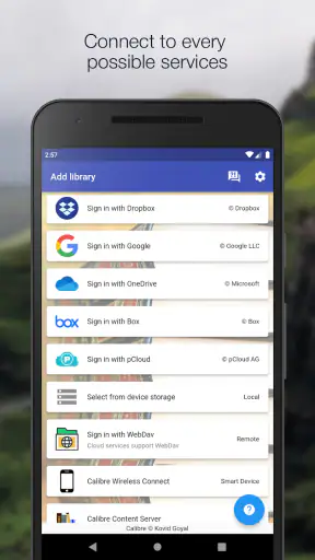 Calibre Sync screenshot 1