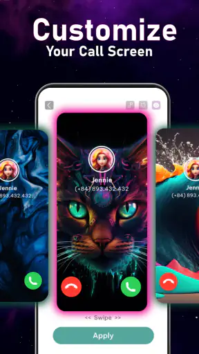 Call Color Themes: Call Dialer screenshot 1