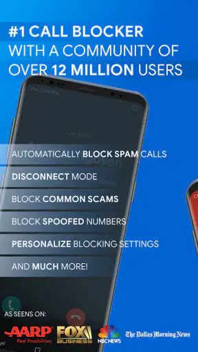 Call Control. Call Blocker screenshot 1
