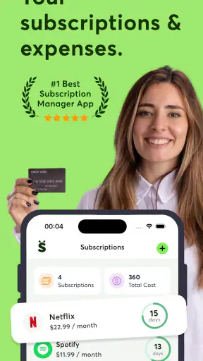 Cancel Subscriptions - Subee screenshot 1
