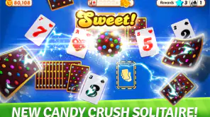 Candy Crush Solitaire screenshot 1